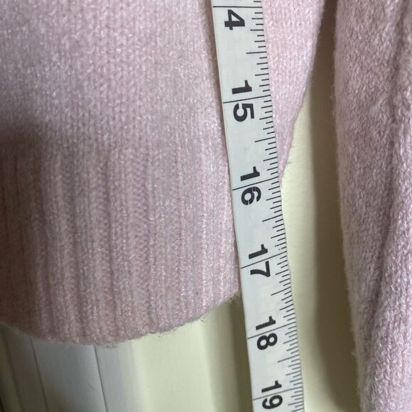Wild fable Women Cardigan Crop Sweater Balloon Sleeve Red Yellow Pink Small - Picture 6 of 6